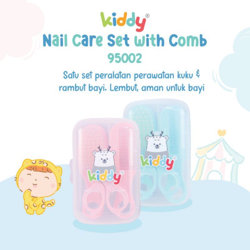 Kiddy Nail Care Set With Comb 95002 / 95001