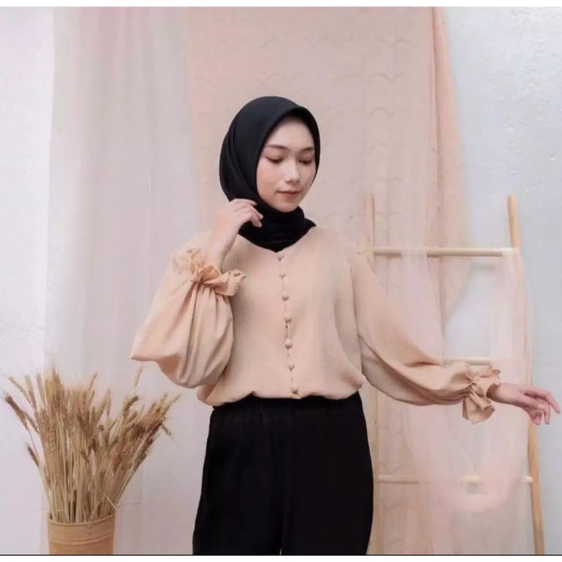 Atasan Terbaru / Viore Blouse / Tunik wanita / Atasan Tunik Terbaru / Atasan Termurah / Terlaris