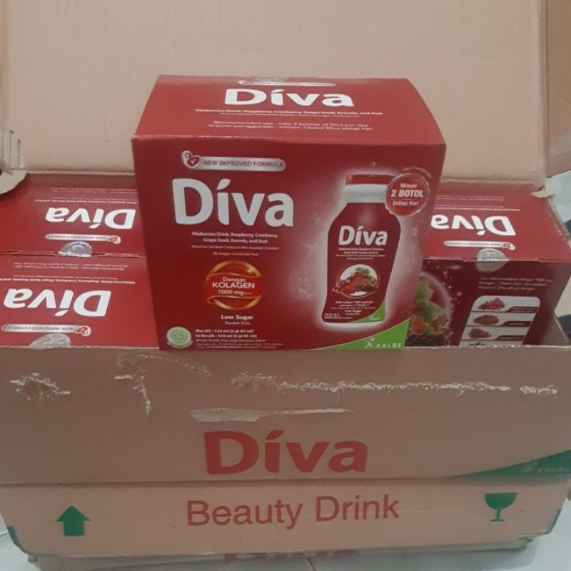 Diva collagen beauty drink isi 6