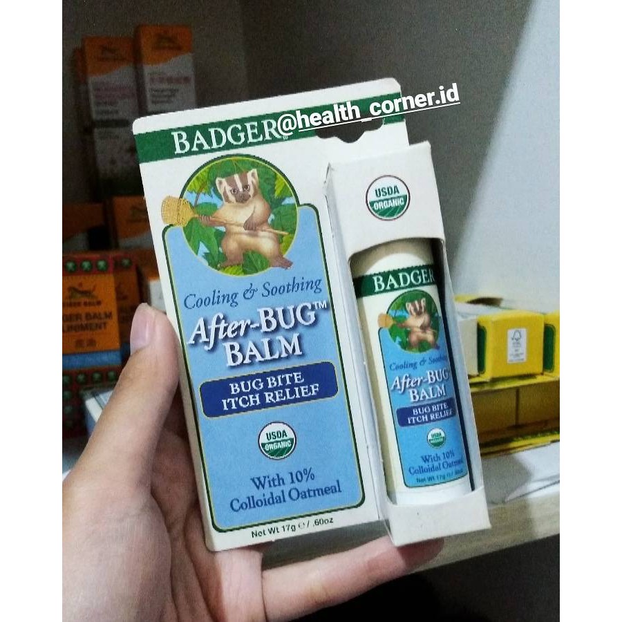 Badger After Bug Balm 17gr - Balm Anti Gatal Nyamuk