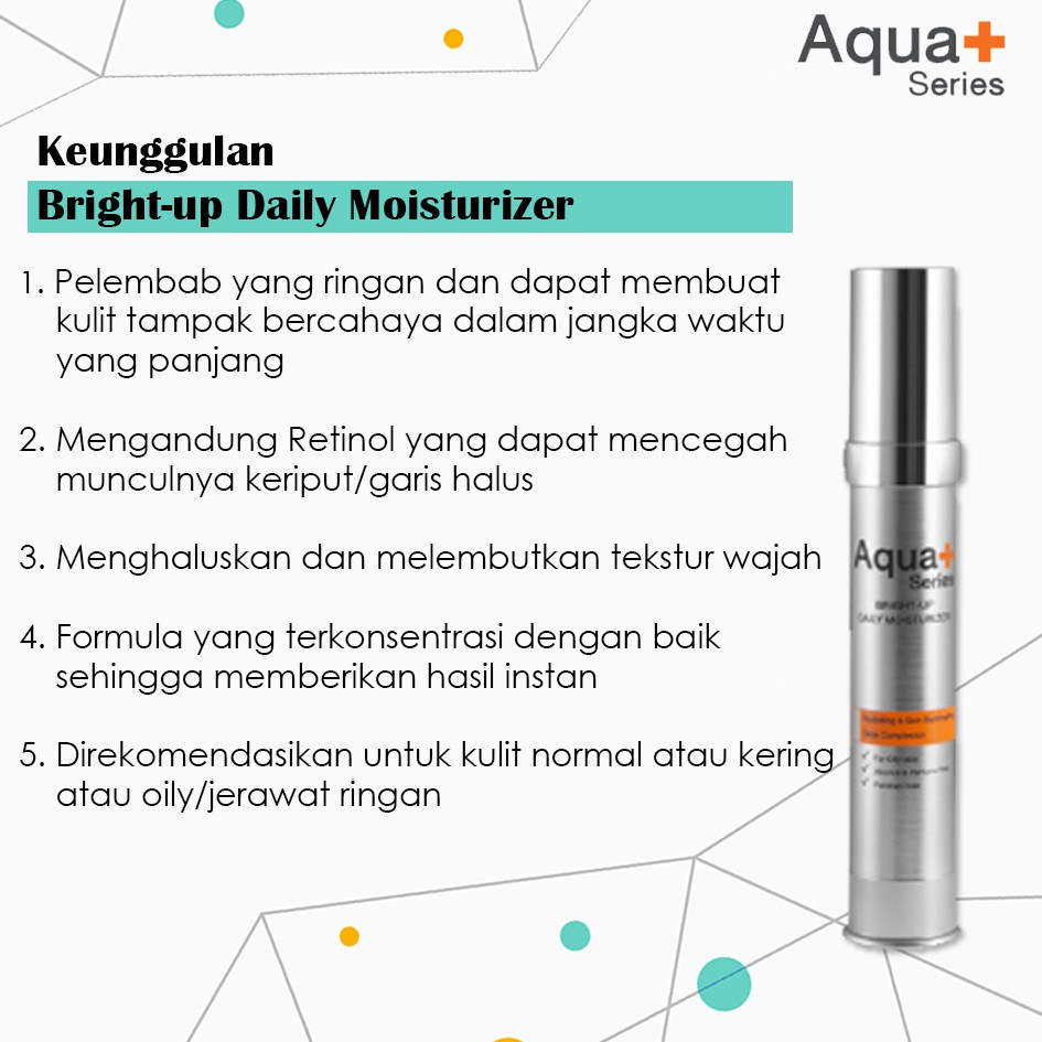 AQUA+ AQUAPLUS SERIES Bright Up Daily Moisturizer 30ml