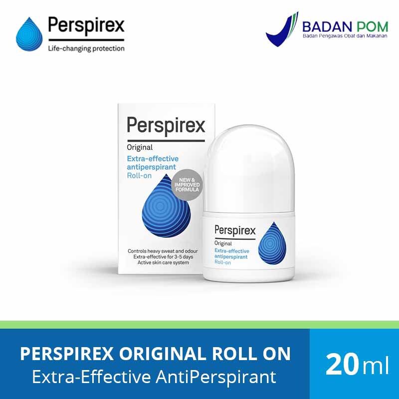 BPOM PERSPIREX Original AntiPerspirant Deodorant Roll On 20 Ml 20ml