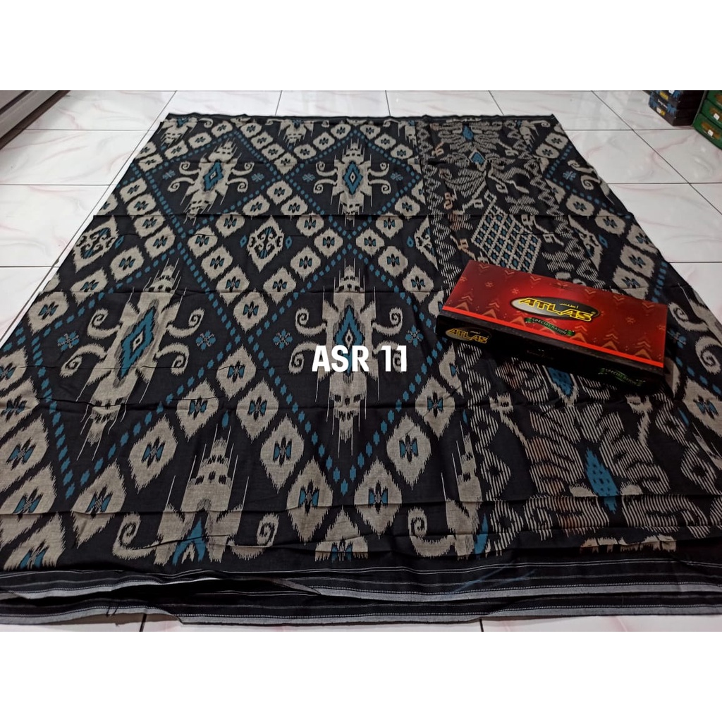 Sarung Atlas Spesial Rayon Silver