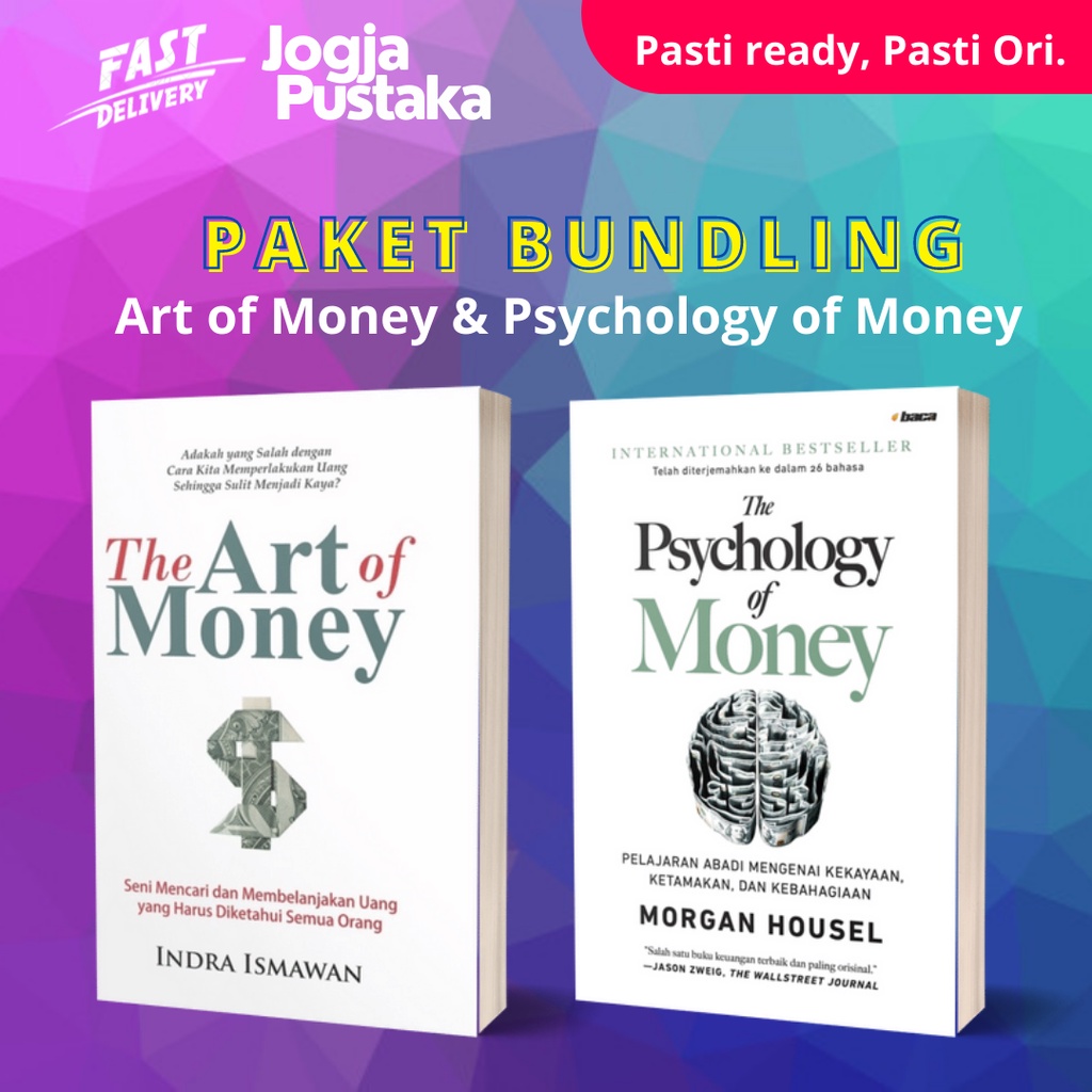 Jual Paket Bundling Buku The Art Of Money Dan The Psychology Of Money Shopee Indonesia