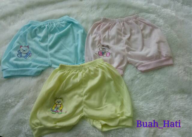 Isi 3pc CELANA POP/ CELANA PENDEK ANAK