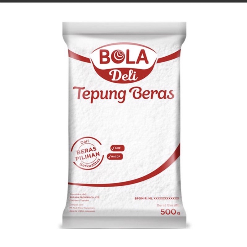 

BOLA DELI TEPUNG BERAS 500 gram