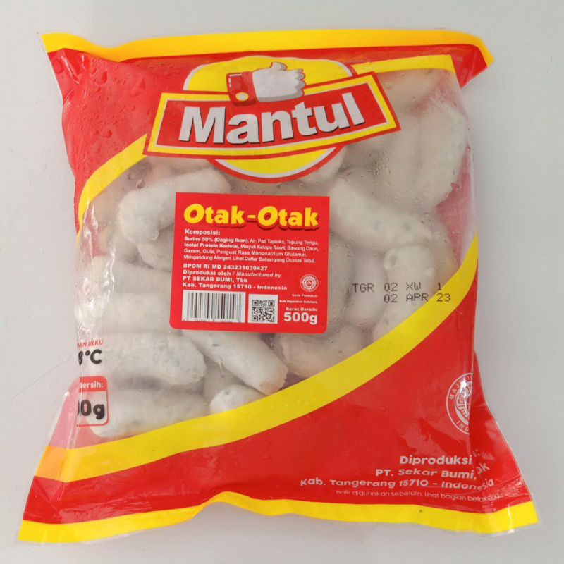 

Mantul otak otak ikan 500gr