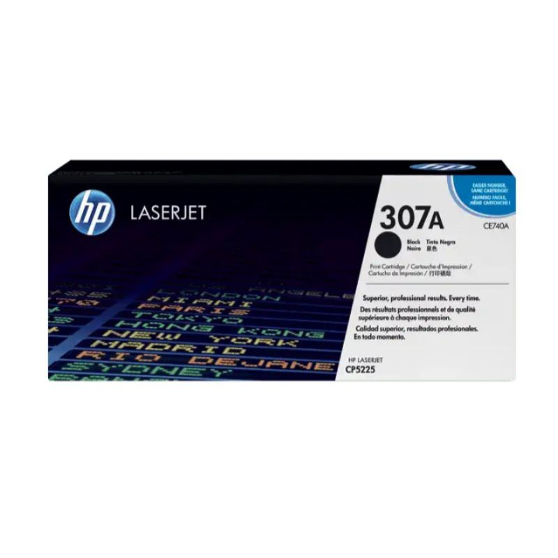 Laserjet color HP 307 black CE 740A