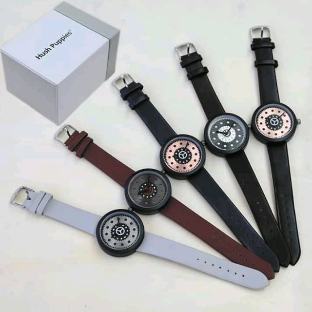 Jam tangan fashion wanita hush puppies / Jam tangan hush puppies free box