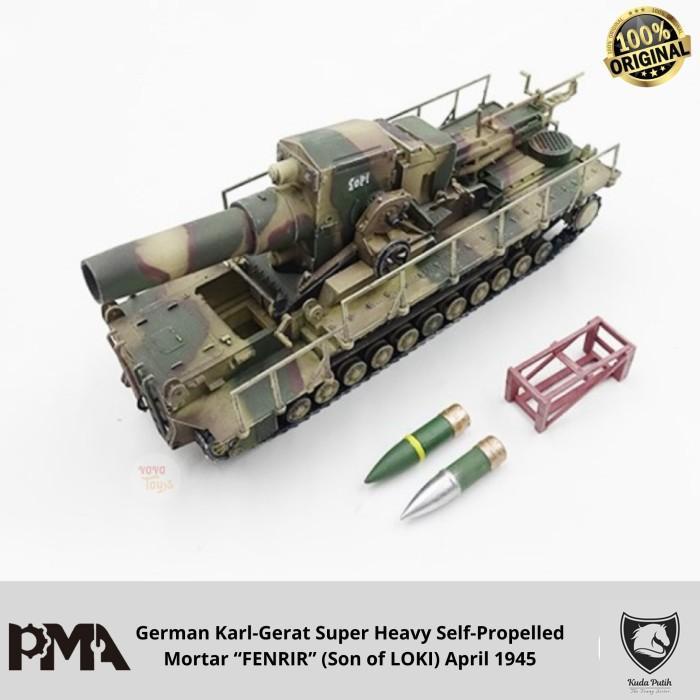Miniatur Tank German Karl-Gerat Super Heavy Self-Propelled By Pma 1/72 By Eastern