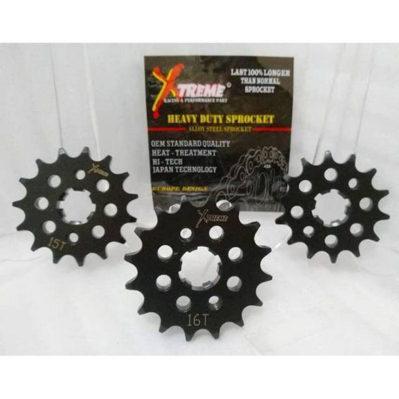 GIR DEPAN ( GEAR DEPAN ) MOTOR YAMAHA VIXION 428H - 13T,14T,15T,16T