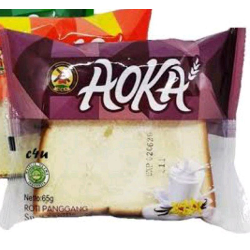 

Roti panggang Aoka empuk/roti enak