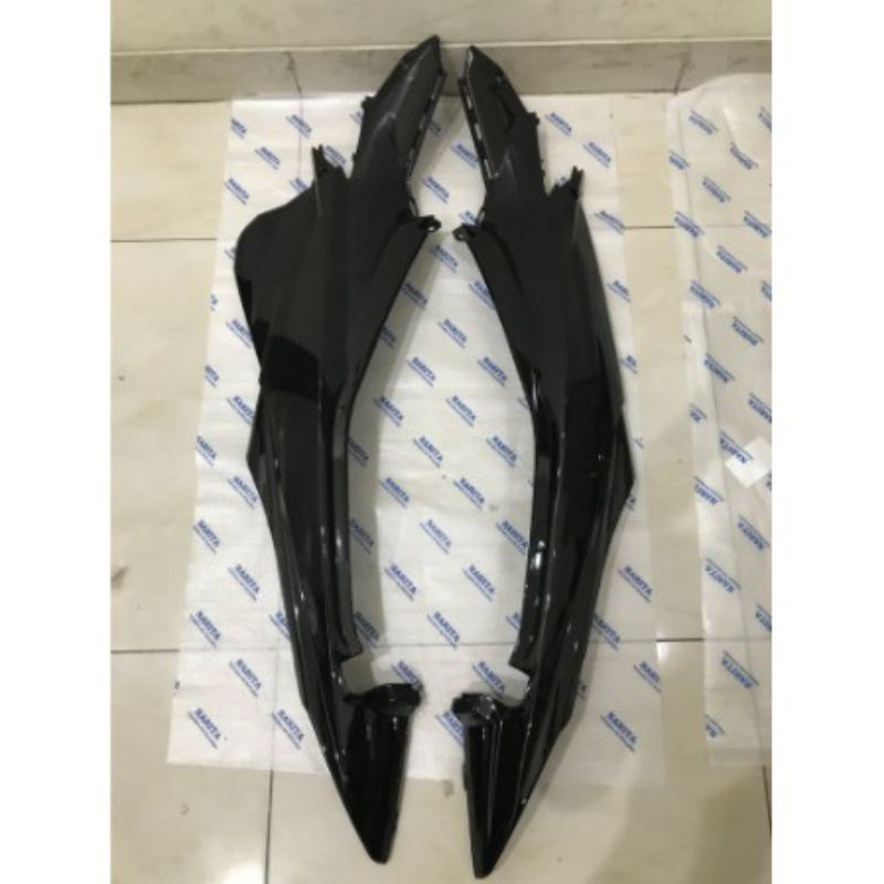Cover Body Satria FU Facelift 2013 2014 2015 Hitam bahan tebal persis original