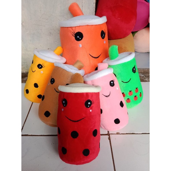 BISA COD Boneka boba beranak 5 warna warni