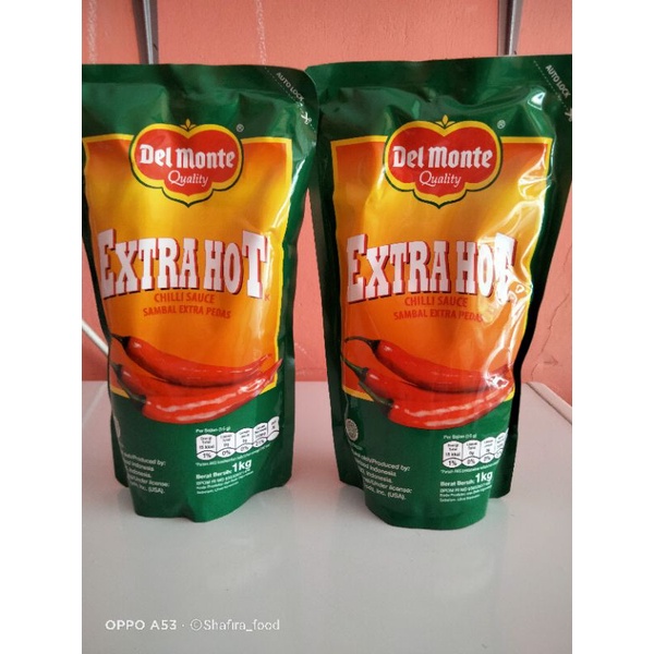 

Saos Extra Hot Delmonte 1kg