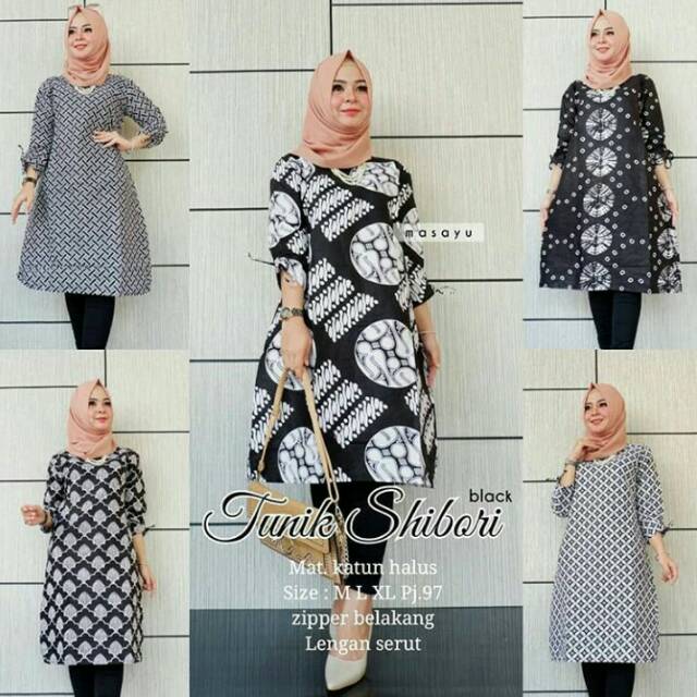 Tunik Batik "Shibori"