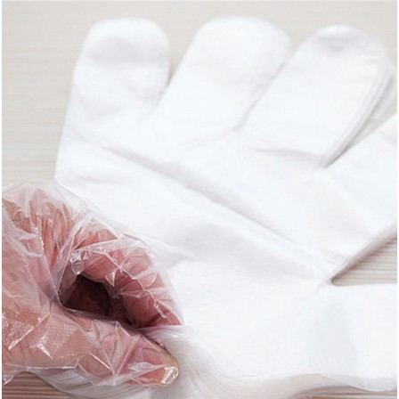 Sarung Tangan Plastik Sekali Pakai 100 PCS Disposable Gloves