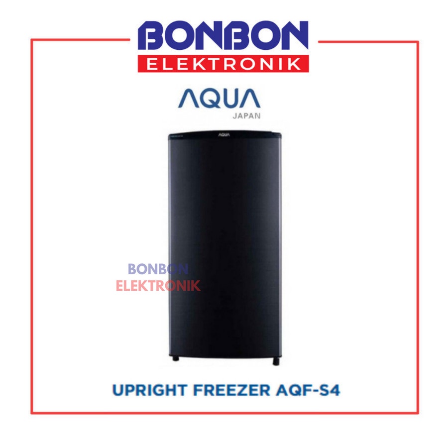 AQUA Freezer AQF-S4(DS) 4 Rak Asi / Es Batu AQFS4DS Kulkas 1 Pintu