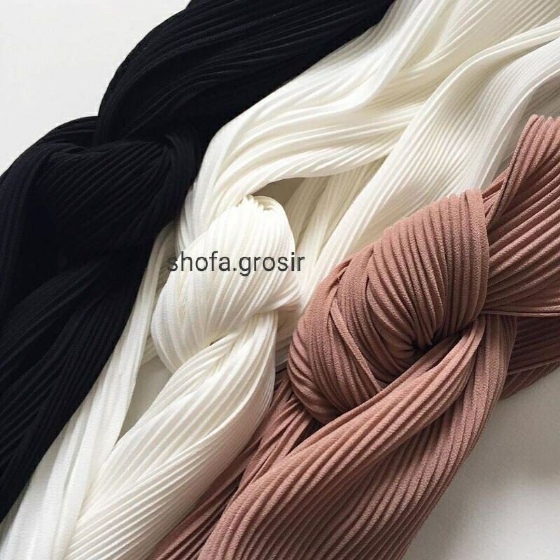 Pashmina Plisket Full Ukur 175X75 Diamond Premium Jahit Tepi-4