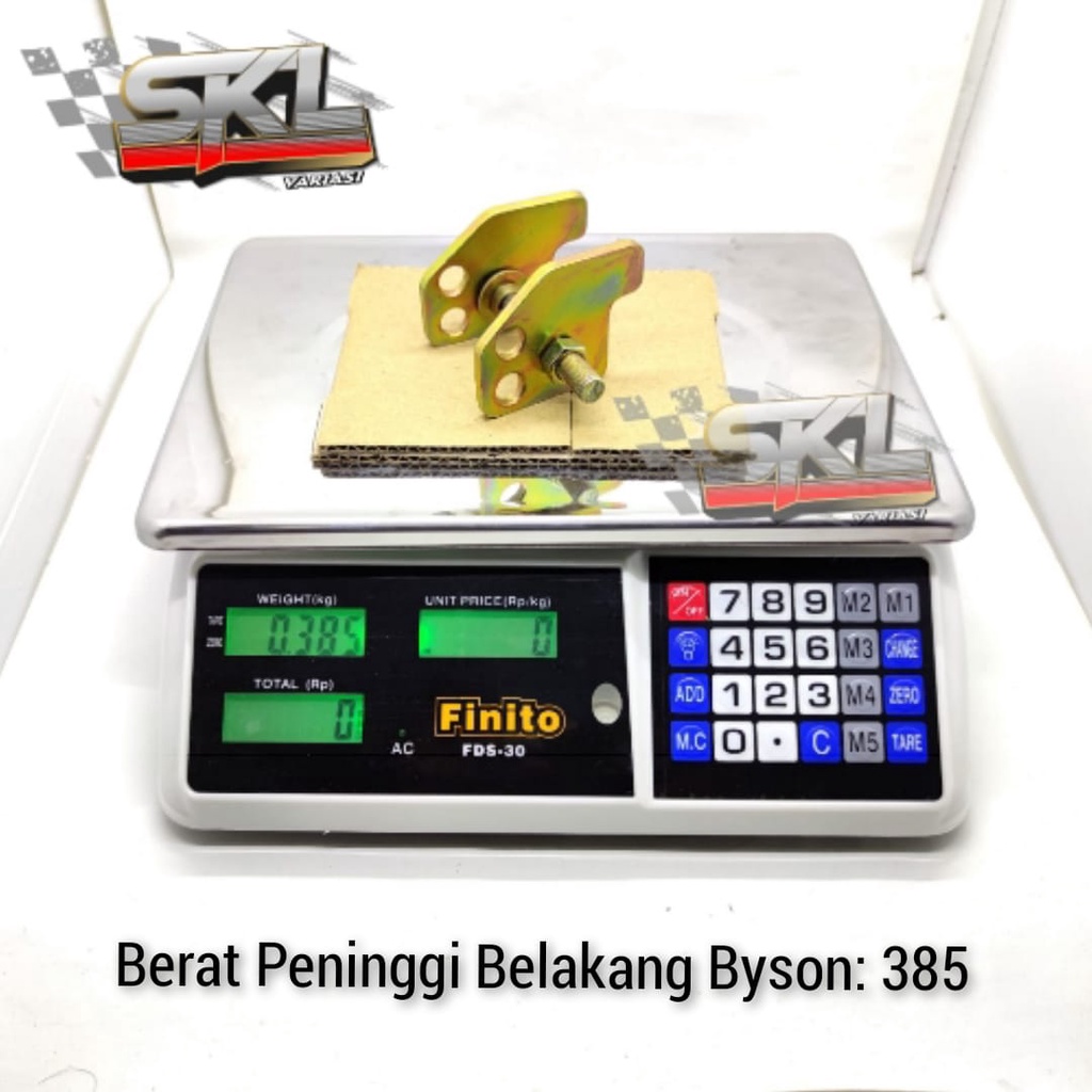 Peninggi Monoshock Byson / Peninggi Belakang Monoshock Byson