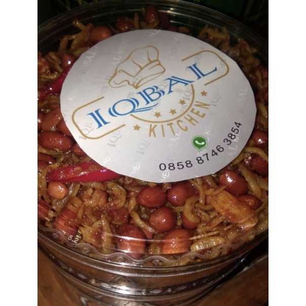 

Ikan Teri Medan Kacang Balado Halal Enak Termurah