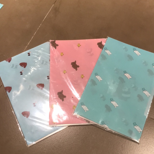 

WE BARE BEARS PP FOLDER A4 MINISO