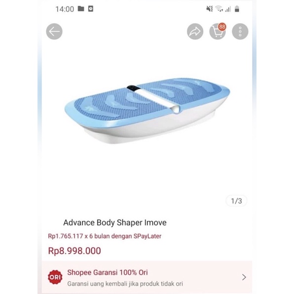 advance body shaper imove