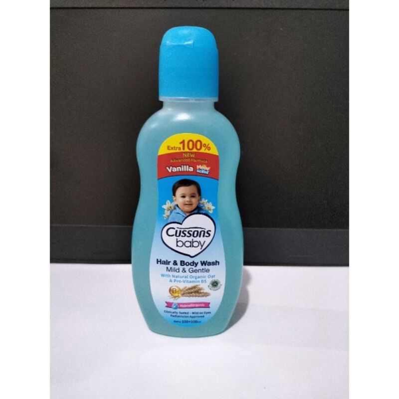 Cussons Hair and Body Wash 100+100