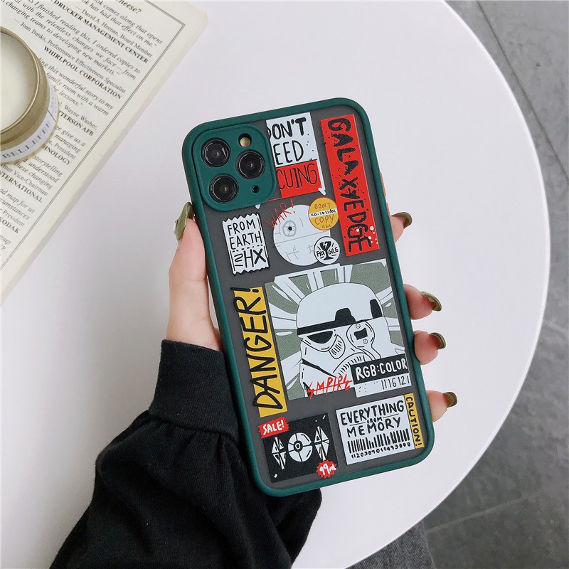 Hard case Pelindung Desain Star wars Untuk Iphone 12 pro Max i11 pro Max X Xs Max Xr 7 8 6 6s Plus