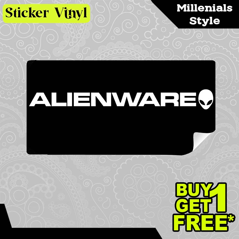 

Stiker Sticker Alienware Space Logo Monster Luar Angkasa Gambar Unik Aesthetic Bahan Vinyl Satuan Anti Air