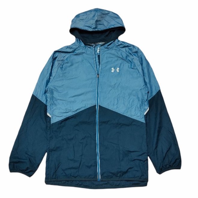 Jaket Running Original Under Armour Sport Jaket Windbreaker Original Second Pria