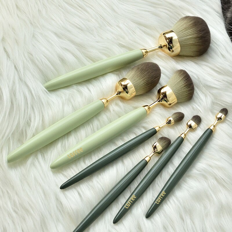 Lofree Tail Makeup Brush Set Skin-friendly Soft Face Makeup Brush Eye Shadow Blush Repair Beauty Makeup Brush from xiaomi