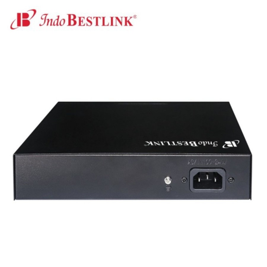 Switch poe indobestlink bestlink 4 port 10/100Mbps lan rj45 with 2 port uplink ib-4f2f-65w