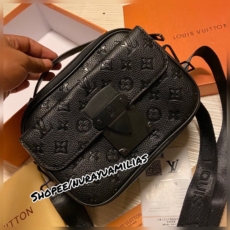 Tas Louis Vuitton S Lock Monogram tas selempang lv Slingbag lv pria wanita import