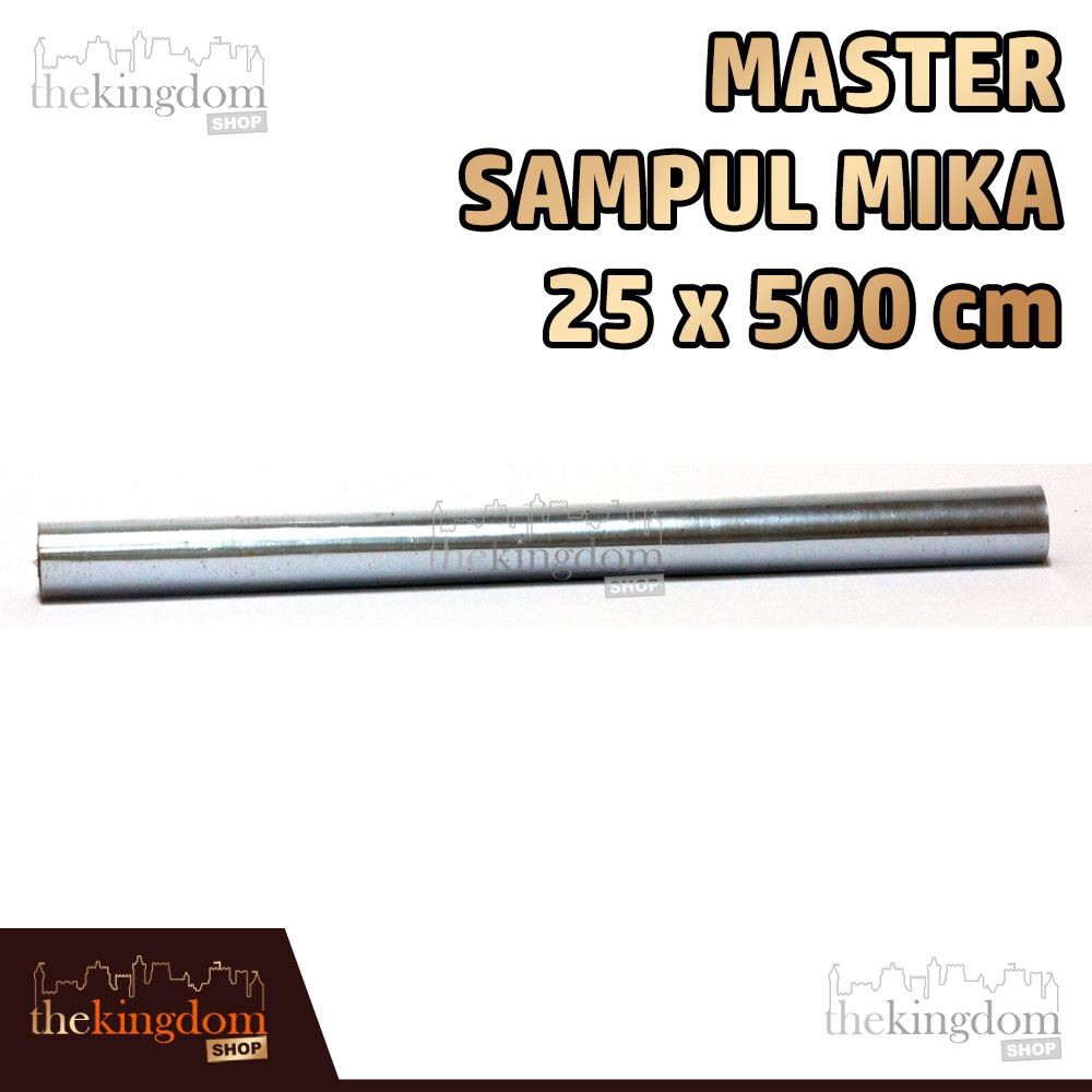 

Master Sampul Mika 25x500cm Roll / 25 x 500 cm / Buku / Plastik