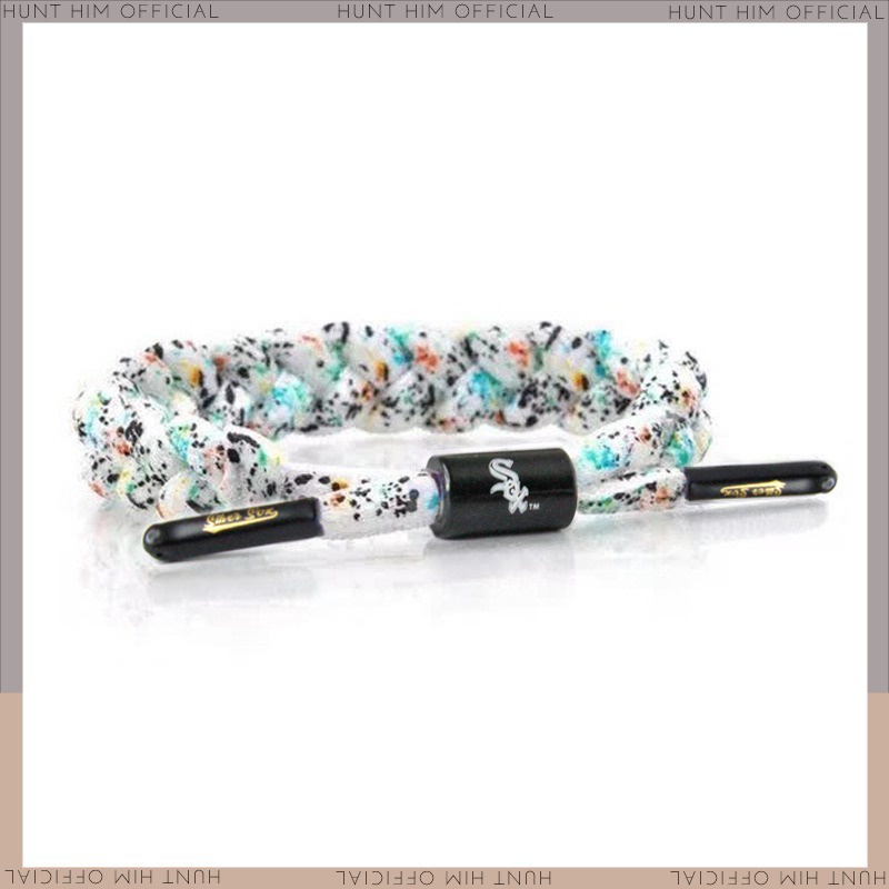 SHOELACES BRACELET KAIN KOREA - ORIGINAL TRENDY LIMITED N VARIANT SILVER SOX SPLASH