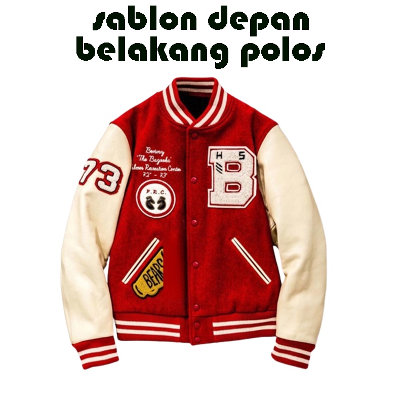 (BISA COD) Jaket varsity baseball pria telaris / Jaket baseball Jepang terbaru / Jaket olahraga pria model varsity / Jaket bomber base ball pria / Jaket unisex VARSITY / Jaket Baseball Varsity - Jaket Varsity Baseball - Jaket Varsity Tebal - Varsity Jacke