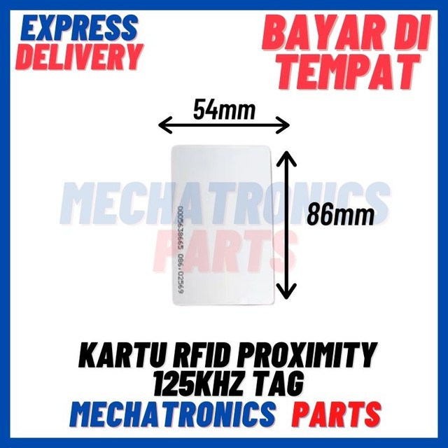 [CDR-9003] KARTU RFID PROXIMITY 125Khz CARD RFID TAG