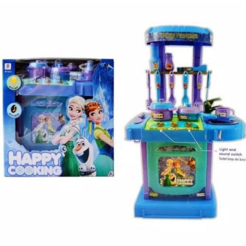 mainan kitchen set anak/kitchen set frozen
