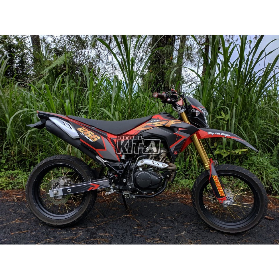 Decal CRF 150 L Stiker Motor Crf 150 L Dekal Sticker Variasi