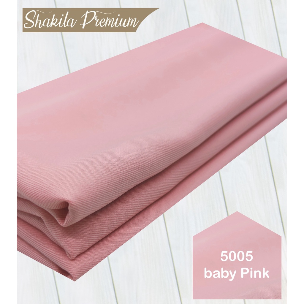 Multi Kain Shakila Shakila sakila sakilla premium lebar 1.5 meter-5005 baby pink