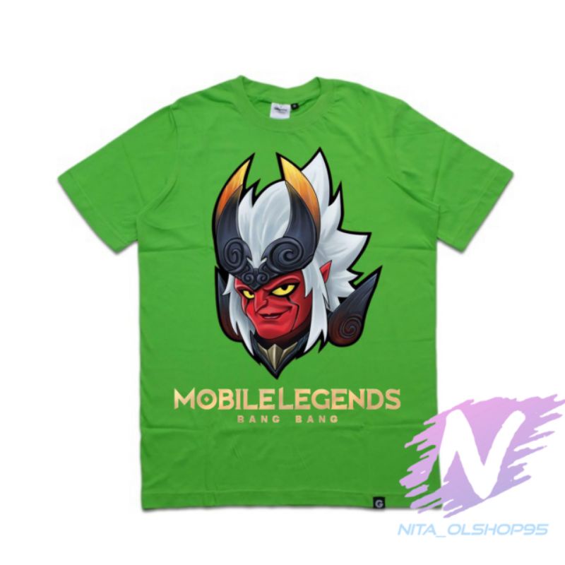 kaos anak baju anak mobile legends hero khufra skin legend