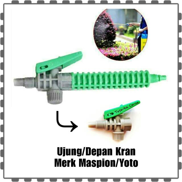 Spare part Sprayer Ujung Depan Kran Semprot Maspion atau Yoto