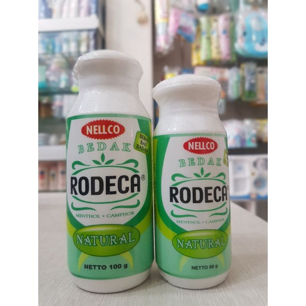 Rodeca Nellco Powder Natural / Bedak Rodeca / Bedak Gatal-gatal / Biang Keringat