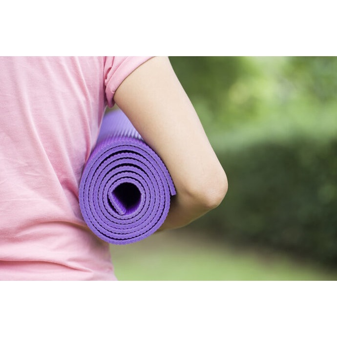 Matras Yoga Mat Yoga Anti Slip Senam Yogamat Yoga Gym Matrass Fitness Karpet Matras Alat Olahraga - PB