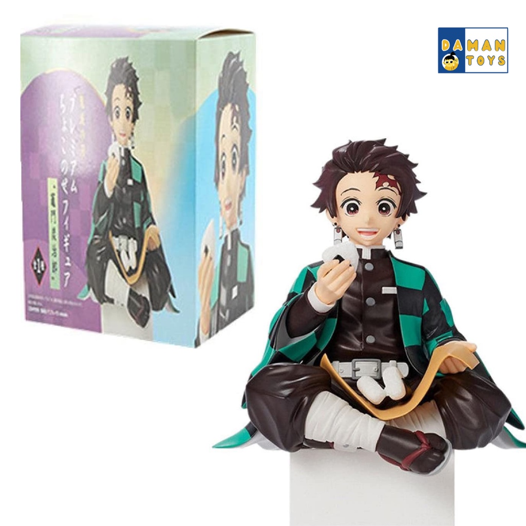 Demon Slayer Kimetsu No Yaiba  Eat Rice Balls Ver Tanjiro Kamado, Zentsu Agatsuma, Nezuko, Giyuu, Tokito Muichiro Action Figure Anime