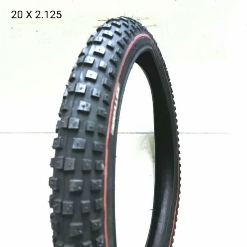 BAN LUAR SEPEDA BMX 20 x 2.125 SWALLOW WARNA HITAM