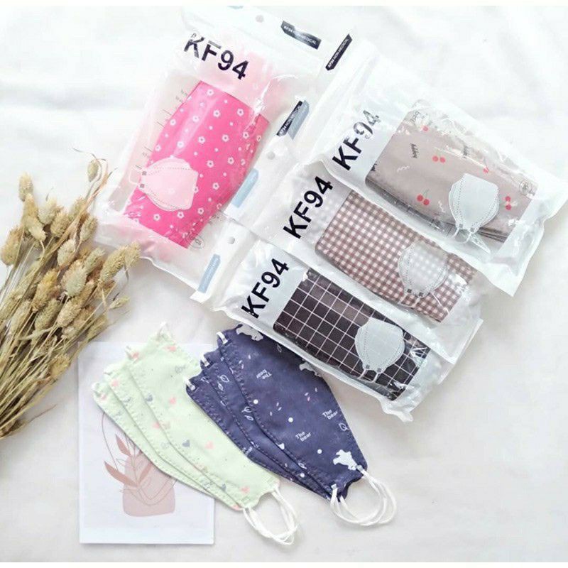 MASKER KF94  MOTIF KOREA PREMIUM SOFT