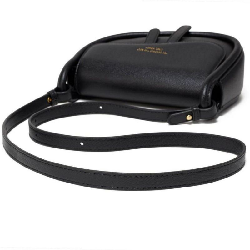 Tas Wanita Jimshoney Bella Bag Saddle Trendy - Tas Selempang Import Murah Unik - Tas Mini Slingbag Kulit