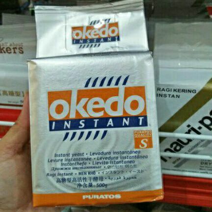 Puratos Okedo Ragi instan 50 gr Instant yeast pengembang roti